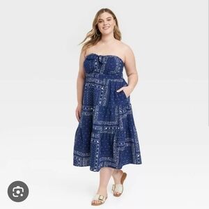 Strapless Dress